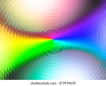 vector composition with grid, tiles, gradient effect