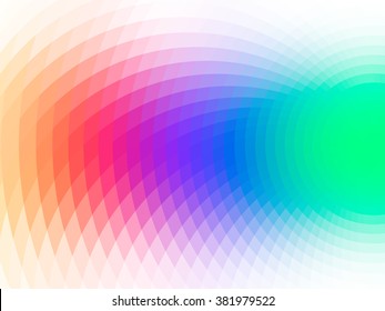vector composition with grid, tiles, gradient effect