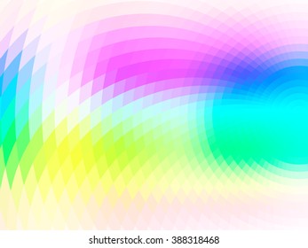 vector composition with grid, tiles, gradient effect