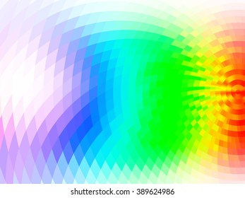 vector composition with grid, tiles, gradient effect