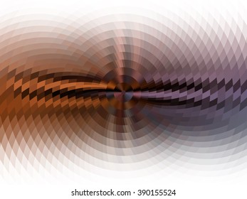 vector composition with grid, tiles, gradient effect