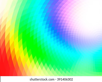 vector composition with grid, tiles, gradient effect