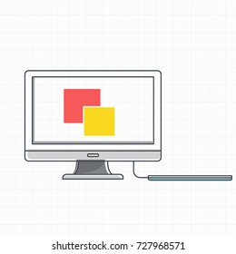 Vector of computer digital device