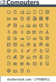 Vector Computer Icon Set