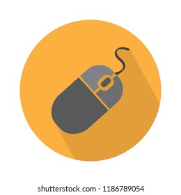 vector computer mouse icon isolated. communication icon
