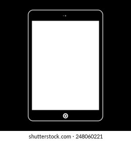 Vector computer tablet.  Illustration Similar To iPad