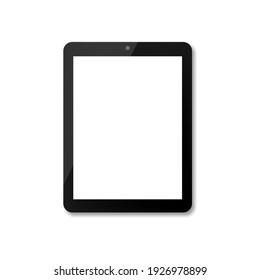 Vector computer tablet isolated on white background.Eps 10