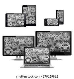 Vector Computers with Gears