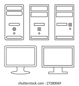 vector computers and monitors