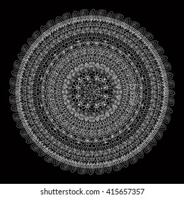 Vector  concentric mandala