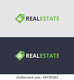 Vector concept for accounting or real estate company. Logo design with commercial building and chart bars. Business concept.