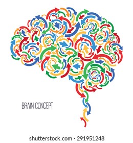 Vector concept - Brain