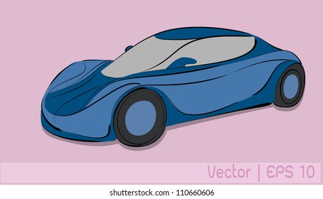 Vector concept car