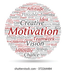 Vector concept or conceptual abstract creative business word cloud on white background