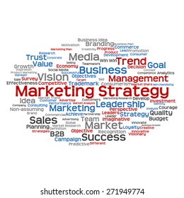 Vektorkonzept oder konzeptuell abstrakte Wortwolke auf weißem Hintergrund als Metapher für Unternehmen, Trends, Medien, Fokus, Markt, Wert, Produkt, Werbung oder Kunden. Auch für Corporate WordCloud