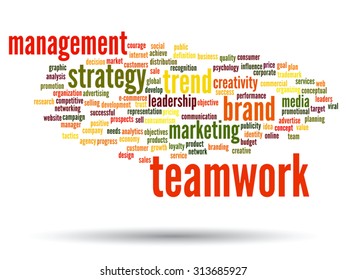 Vector concept or conceptual abstract word cloud on white background as metaphor for business, trend, media, focus, market, value, product, advertising or customer. Also for corporate wordcloud