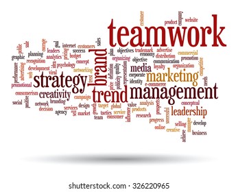 Vector concept or conceptual abstract word cloud on white background as metaphor for business, trend, media, focus, market, value, product, advertising or customer. Also for corporate wordcloud