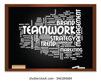 Vektorkonzept oder konzeptuell abstrakte Wortwolke auf schwarzem Hintergrund als Metapher für Unternehmen, Trends, Medien, Fokus, Markt, Wert, Produkt, Werbung oder Kunden. Auch für Corporate WordCloud