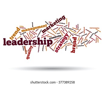 Vector concept or conceptual abstract word cloud on white background as metaphor for business, trend, media, focus, market, value, product, advertising or customer. Also for corporate wordcloud