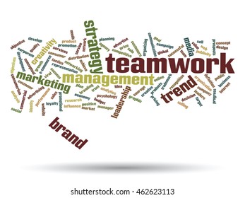 Vector concept or conceptual abstract word cloud on white background as metaphor for business, trend, media, focus, market, value, product, advertising or customer. Also for corporate wordcloud