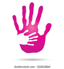 Vektorkonzept oder konzeptuell süße Farbhandschrift von Mutter Kind einzeln auf weißem Hintergrund für Kunst, Pflege, Kindheit, Familie, Spaß, glücklich, Kind, Symbol, Kind, wenig, Liebe, Mutter, Mutterschaft, junges Design