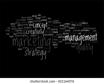 Vector concept or conceptual education abstract word cloud, black background, metaphor to child, family, school, life, learn, knowledge, home, study, teach, educational, achievement, childhood or teen
