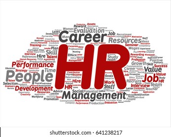 Vector Concept Hr Human Resources Management Stock Vector (Royalty Free ...