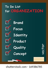 Vector concept or conceptual white chalk text blackboard word cloud, tagcloud on green background, for business, trend, media, focus, market, value, product, advertising or customer wordcloud