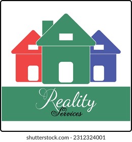 vector concept design art for a consultant dealing with real estate company