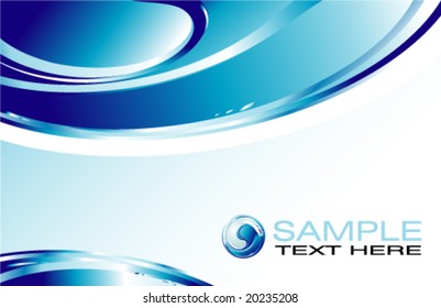 VECTOR Concept design corporate card background