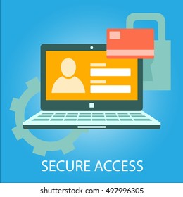 Vector concept icons for business. Design elements for web and mobile applications