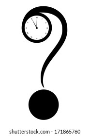vector concept illustration of the query mark