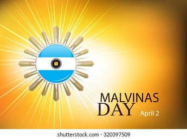 Vector Concept Malvinas Day Illustration,
Eps10 Vector, Gradient Mesh and Transparency Used, Raster Version Available