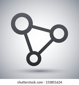 Vector Concept Network Icon