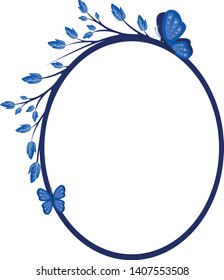 Vector concept photo frame. Blank template to decorate the image and photo. Modern elegant graphic design.