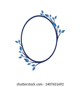 Vector concept photo frame. Blank template to decorate the image and photo. Modern elegant graphic design.