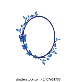 Vector concept photo frame. Blank template to decorate the image and photo. Modern elegant graphic design.