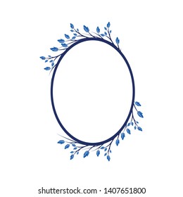 Vector concept photo frame. Blank template to decorate the image and photo. Modern elegant graphic design.
