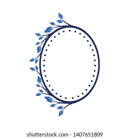 Vector concept photo frame. Blank template to decorate the image and photo. Modern elegant graphic design.