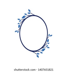Vector concept photo frame. Blank template to decorate the image and photo. Modern elegant graphic design.