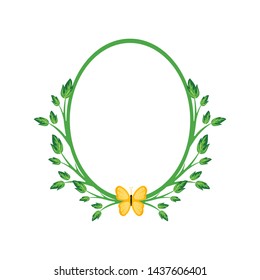 Vector concept photo frame. Blank template to decorate the image and photo. Modern elegant graphic design.