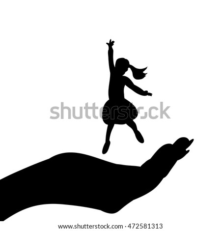 Download Vector Concept Save Children Protect Child Stock Vector ...