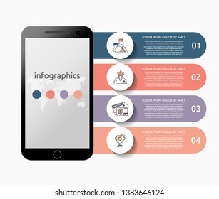 14,735 Step by infographic mobile app Images, Stock Photos & Vectors ...