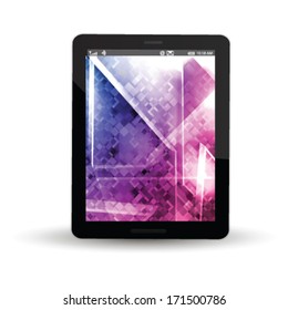 Vector concept tablet .