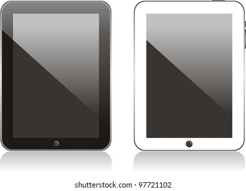 Vector concept tablet . No transparency effects. EPS8 Only