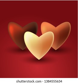 Vector concept for world chocolate day.