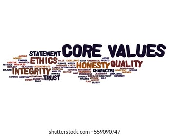 316 Core Values Word Cloud Stock Vectors, Images & Vector Art ...