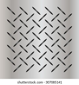 Vektor konzeptuell graues abstraktes Metall aus nicht rostendem Stahl Aluminium perforierte Muster Textur-Hintergrund als Metapher für industrielle, abstrakte, technologische, gitter-, silberne, rote, Punkt-, Grilloberfläche