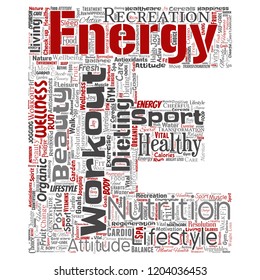 Vector conceptual healthy living positive nutrition sport letter font word cloud isolated background. Collage of happiness care, organic, recreation workout, beauty, vital healthcare spa concept