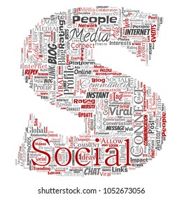 Vector conceptual social media networking or communication web marketing technology letter font S word cloud isolated on background. A tagcloud for global community worldwide concept or advertising
